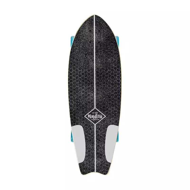 Surfskate MINDLESS Fish Tail White 29.5 x 9.75
