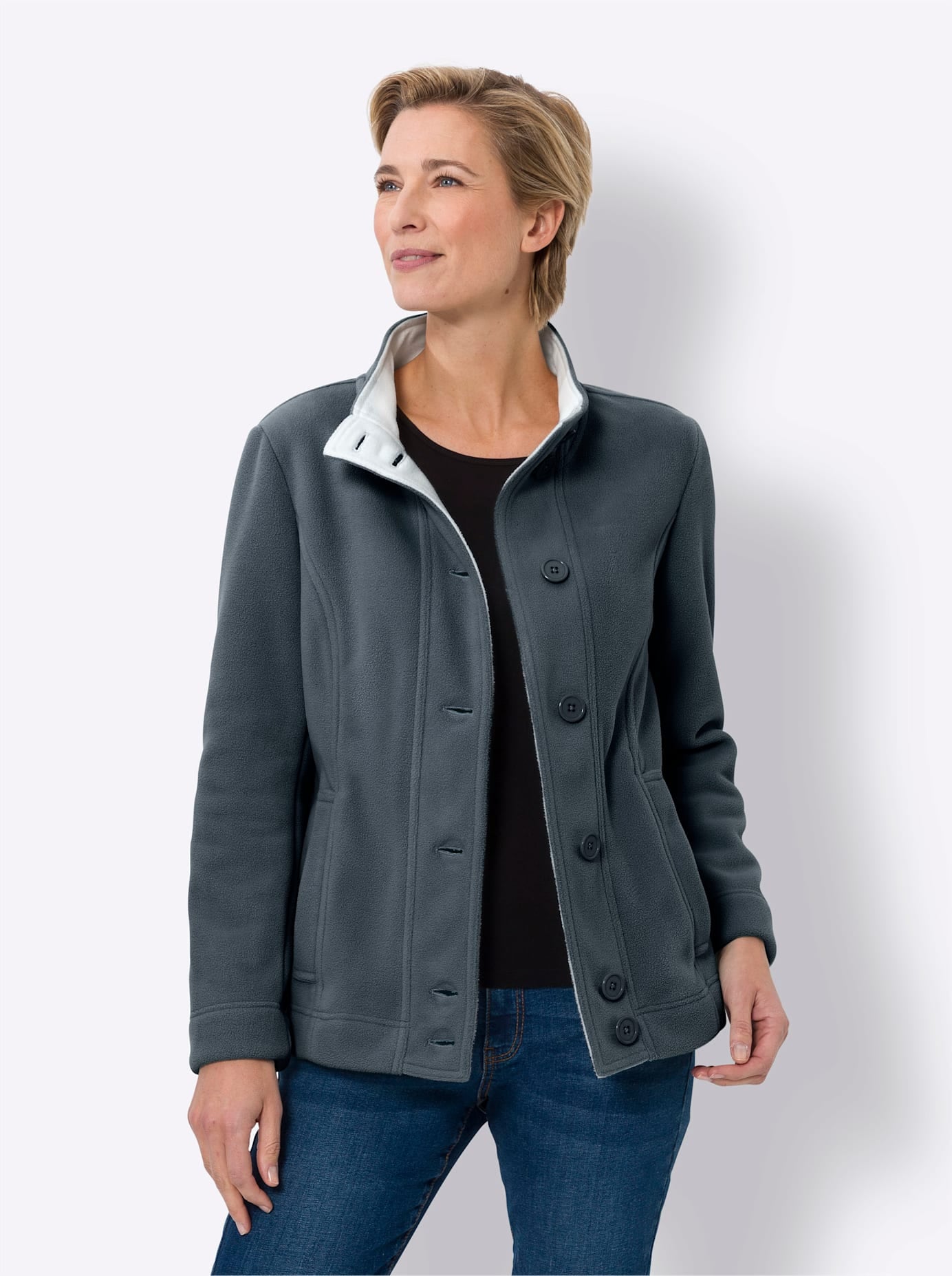 Classic Basics Langjacke ohne Kapuze