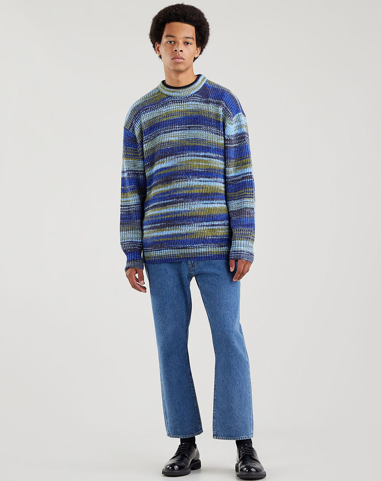 Levi's® Jean straight crop 551z bleu