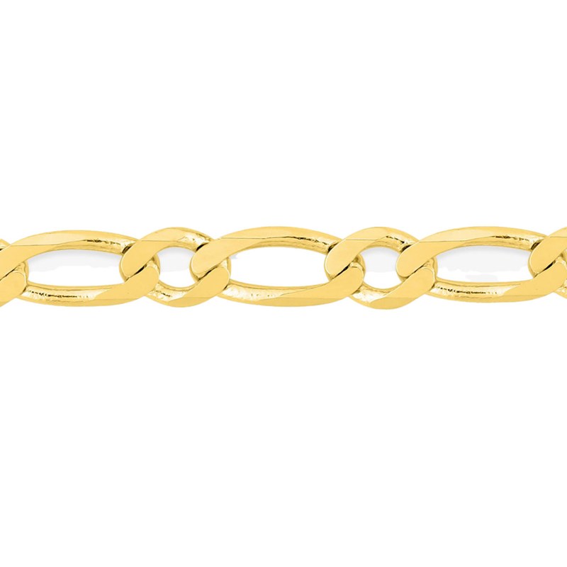 Bracelet Mixte 18 cm - Or 18 Carats - Largeur 4 mm