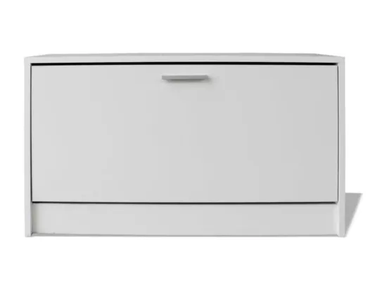 Banc à chaussures 80 x 24x45 Blanc