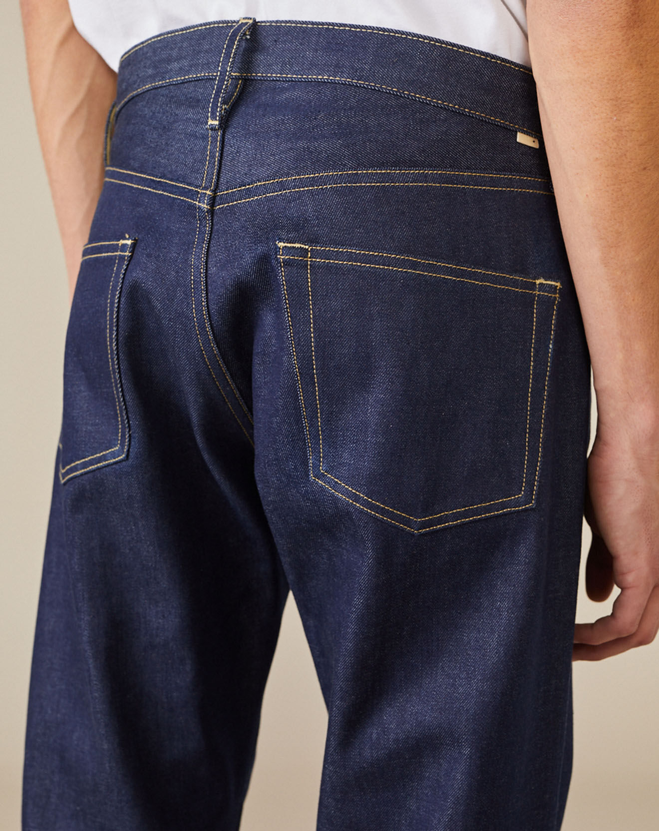 Bellerose Jean loose Percy bleu foncé