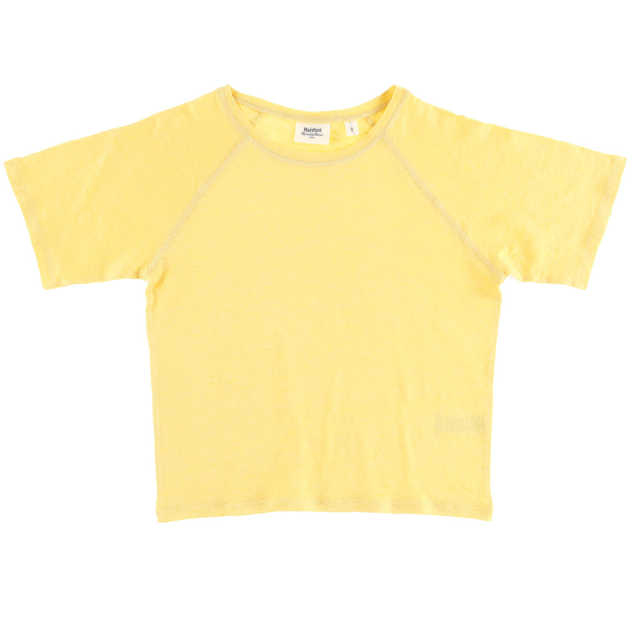 Hartford T-Shirt 100% Lin Thérèse jaune