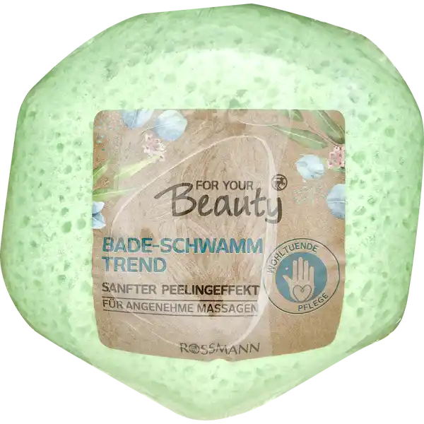 FOR YOUR BEAUTY WELLNESS BADESCHWAMM TREND