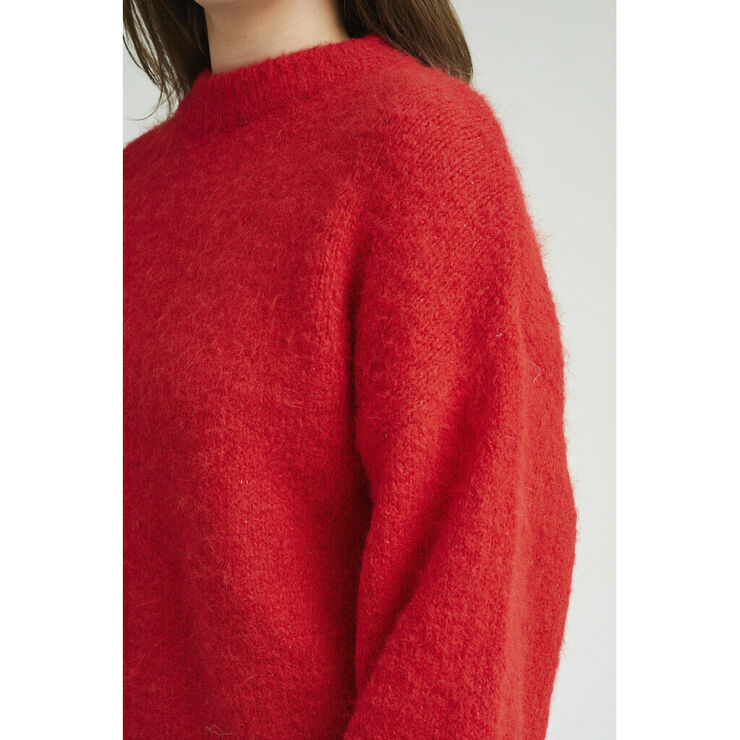 A-VIEW Patrisia solid knit pullover Red