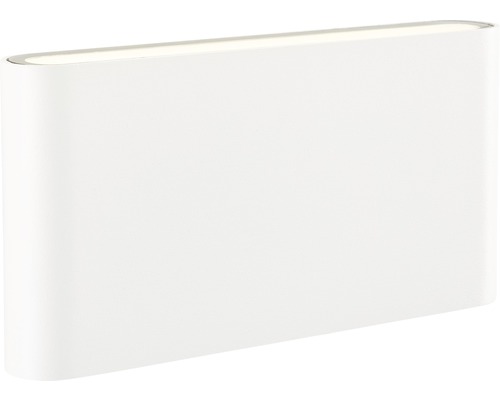 LED buitenwandlamp 14W 1300 lm 3000 KH 17,5 cm wit