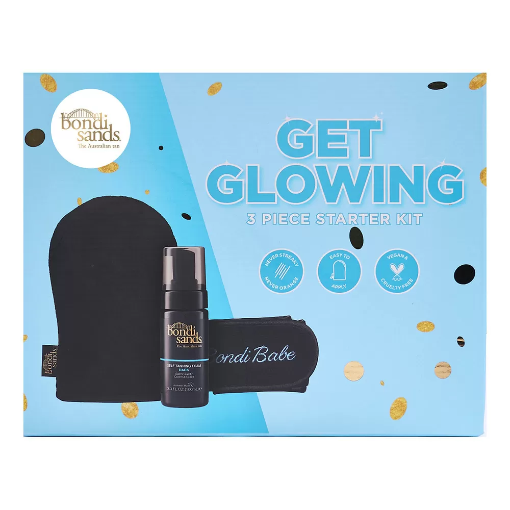 Bondi Sands Glow and Go Starter Set Dark Foam - 1 sæt