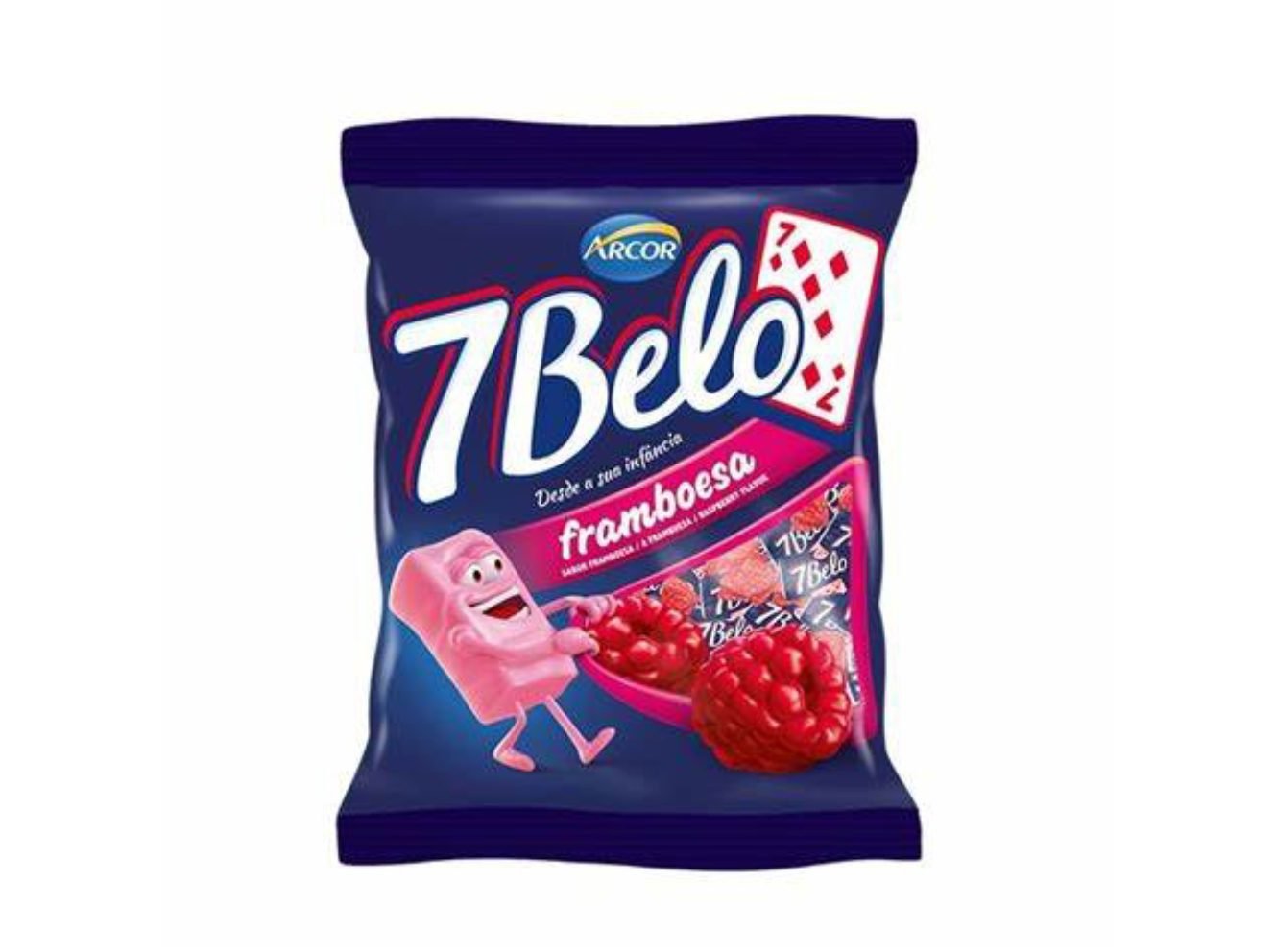 REBUÇADO 7 BELO FRAMBOESA 100G