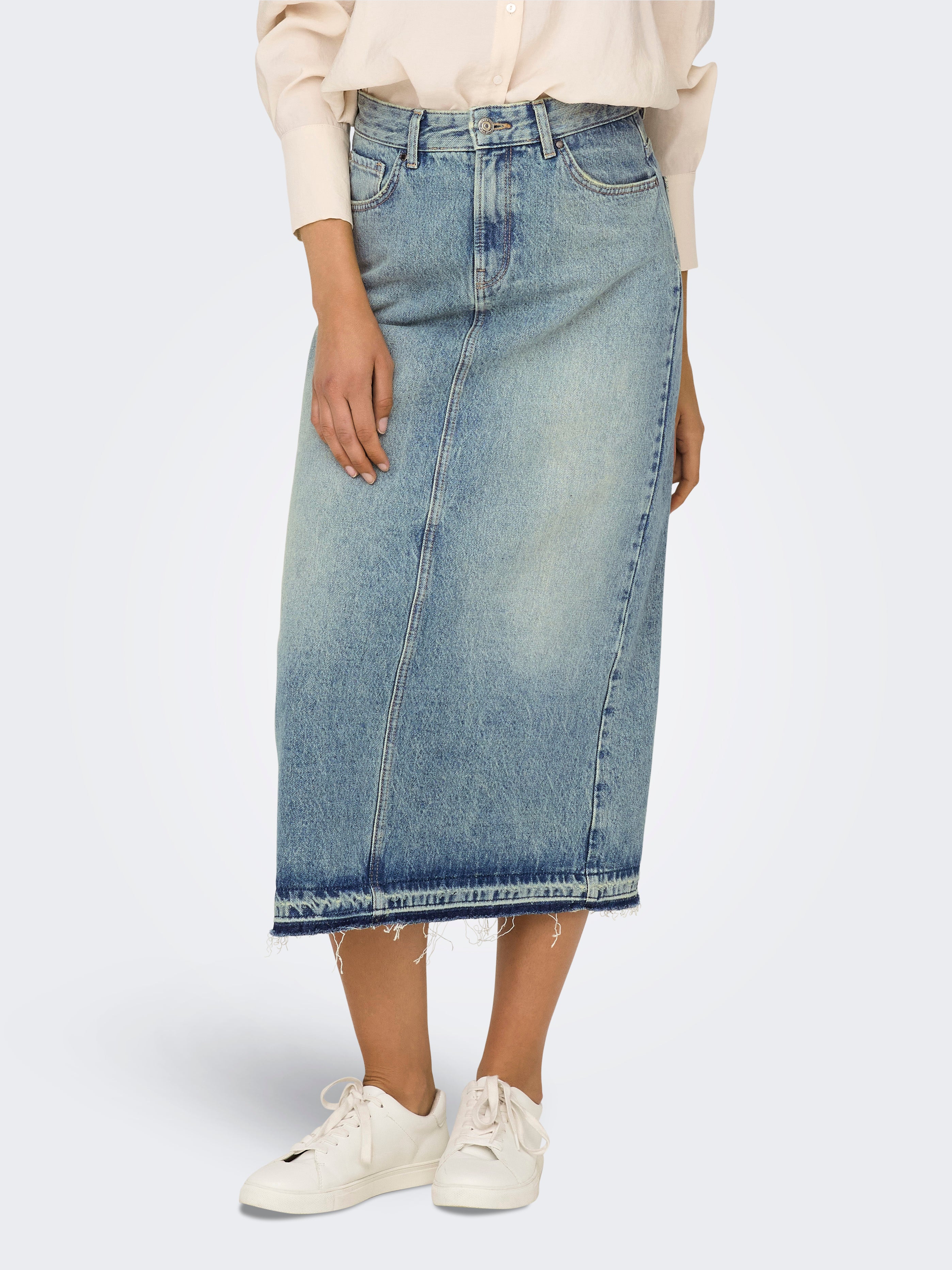 ONLNELIA Jeansrock Medium Blue Denim