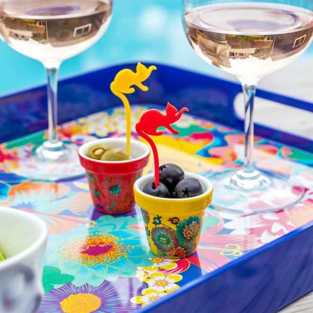 Set de 12 pics apéritif - Entrechats Happy Picks