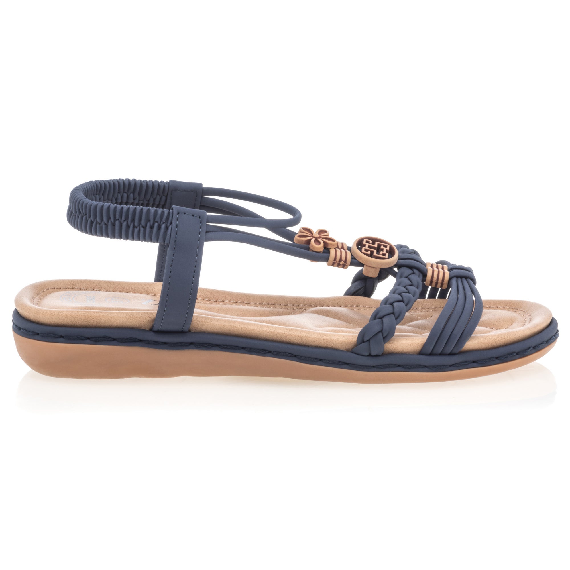 Sandales Femme bleu marine