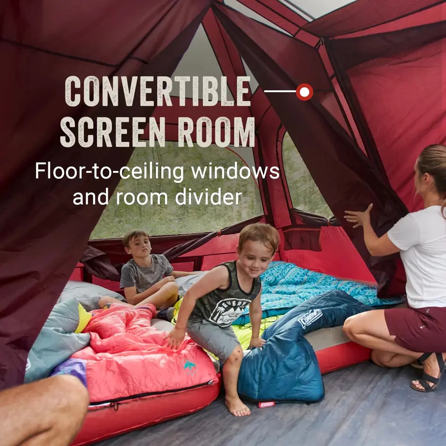 Skylodge&trade; 8-Person Instant Camping Tent, Blackberry
