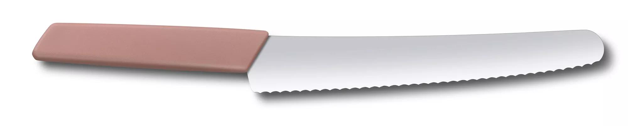 Swiss Modern Brot- und Konditormesser-apricot-rose