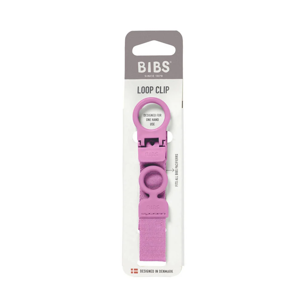 BIBS Clip LOOP Bubblegum