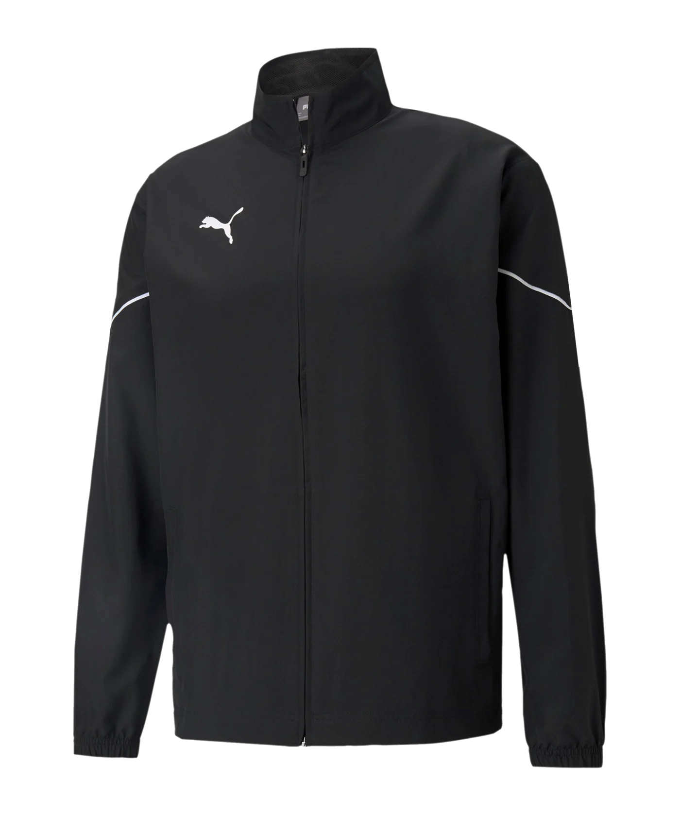 PUMA teamRISE Sideline Trainingsjacke Schwarz F03