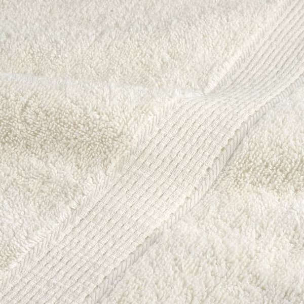 vidaXL Premium dusjhåndklær SOLUND 10 stk kremhvit 70x140cm 600 g/m2