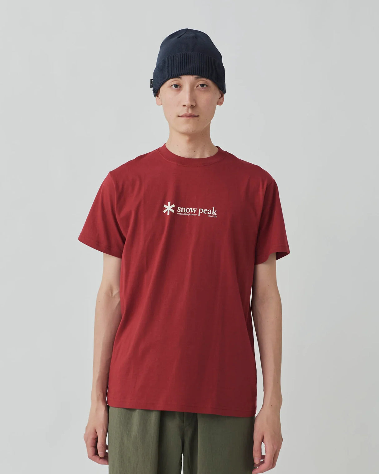 Snow Peak<br>Soft Cotton Logo Short Sleeve T-Shirt