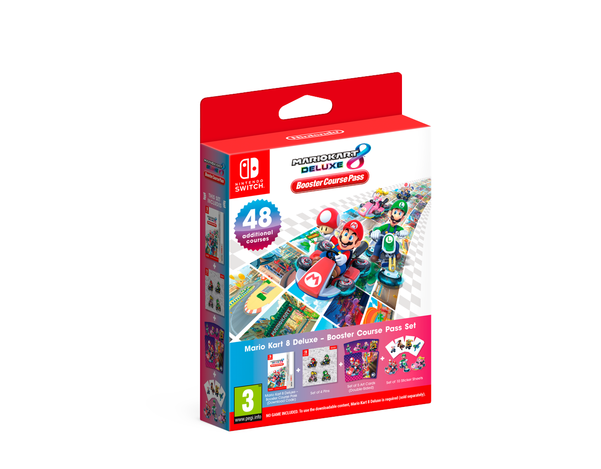 Mario Kart 8 Deluxe Booster Course Pass (Code in a box)- Nintendo Switch