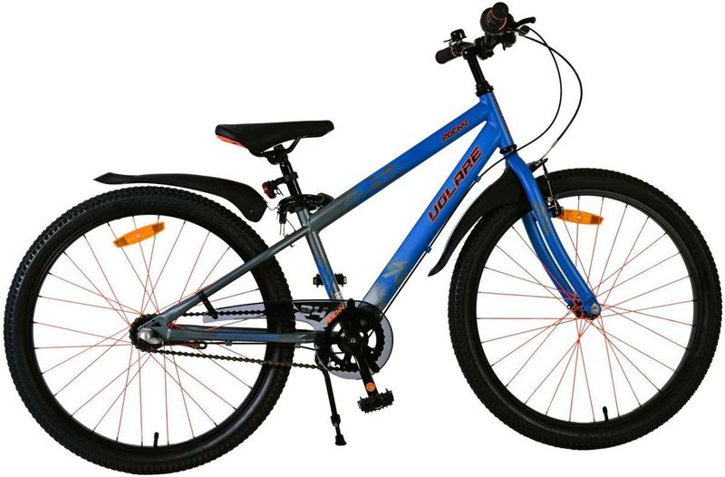 Volare - Rocky - Kinderfiets - Blauw - 24 inch - Shimano Nexus 3 Versnellingen