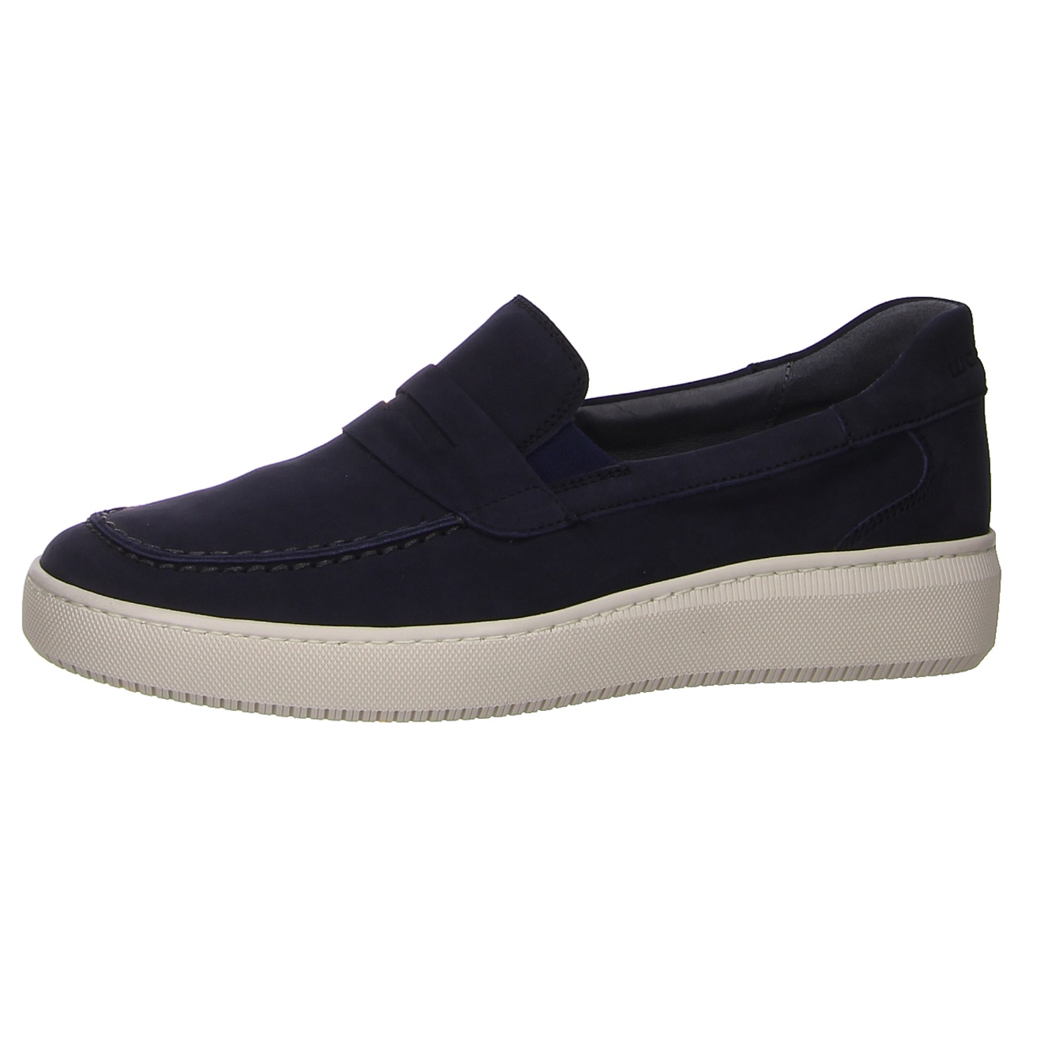 Waldläufer Slipper dunkelblau blau