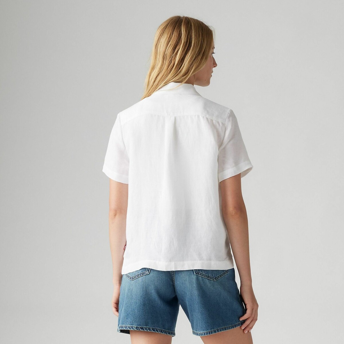 Camisa de manga curta LEVI'S em linho misto