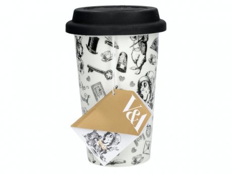 V&A Alice In Wonderland Travel Mug