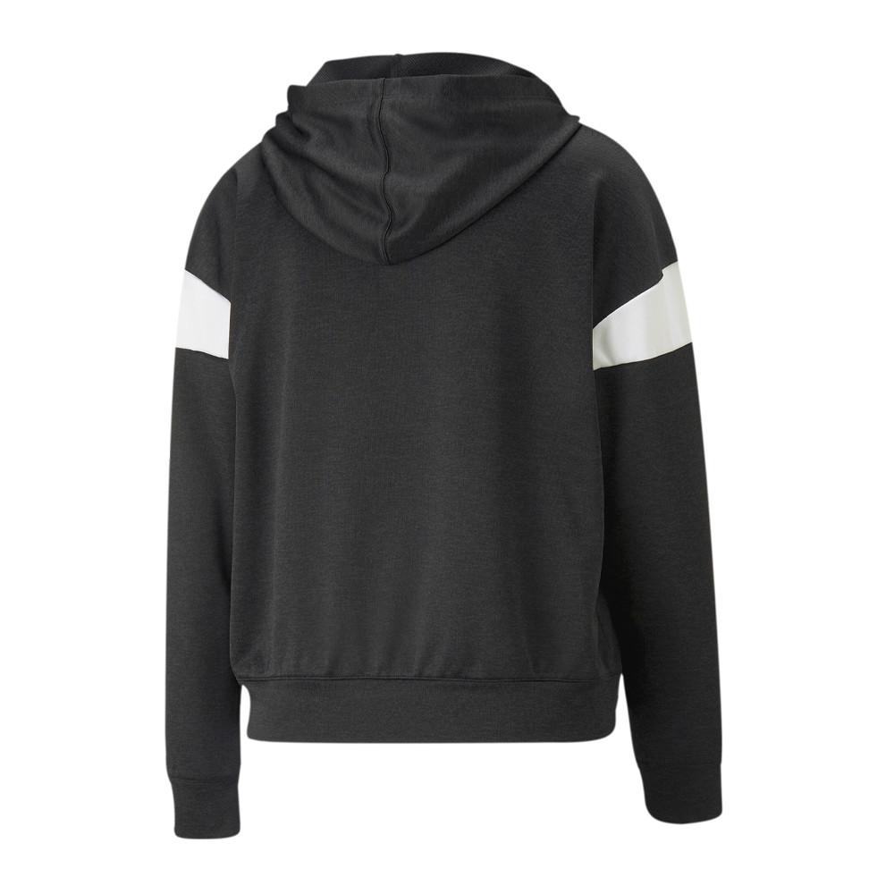 Puma Sweat à Capuche Noir Femme Puma Techknit