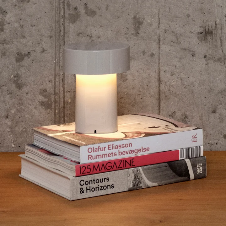 Zone Denmark - Oblong LED Akku-Leuchte, limoncello