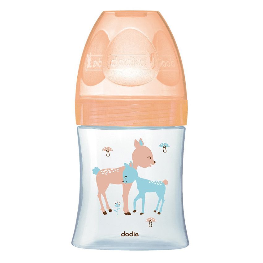 Biberon en verre Sensation+ 150 ml - Biche - Doré