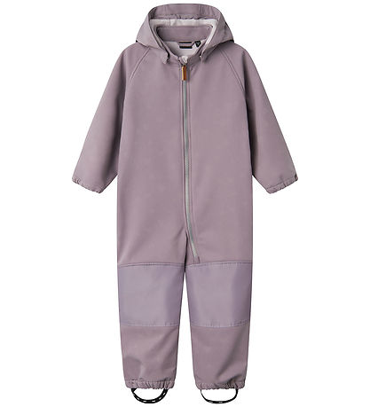Name It Softshellanzug m. Fleece - NmfAlfa08 - Grey Ridge m. Mag