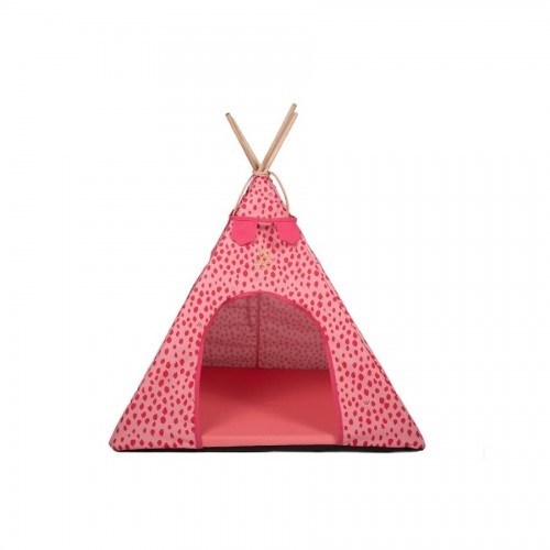 Casinha de animais de estimação Apache rosa