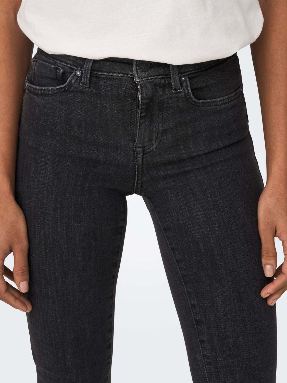 ONLPOWER Mittlere Taille Skinny Fit Jeans Medium Grey Denim