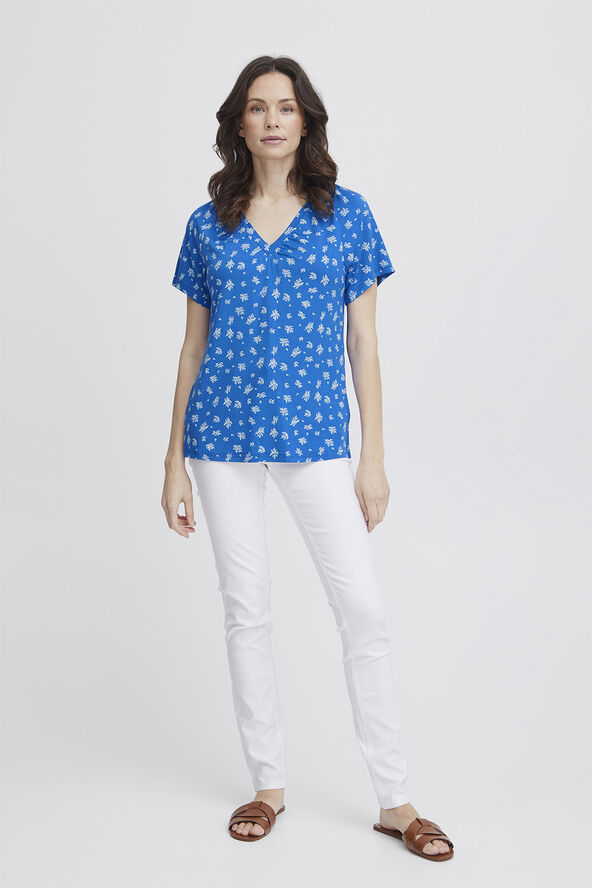 Fransa FRSANIE TEE 1 Beaucoup blue mix