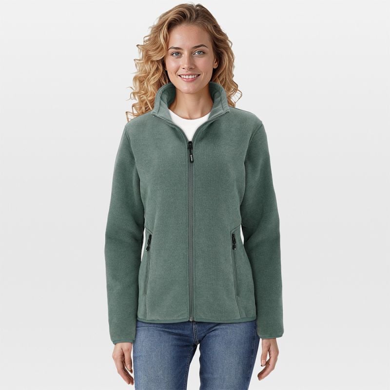 Veleste Rinske - Fleecevest - Groen - 36