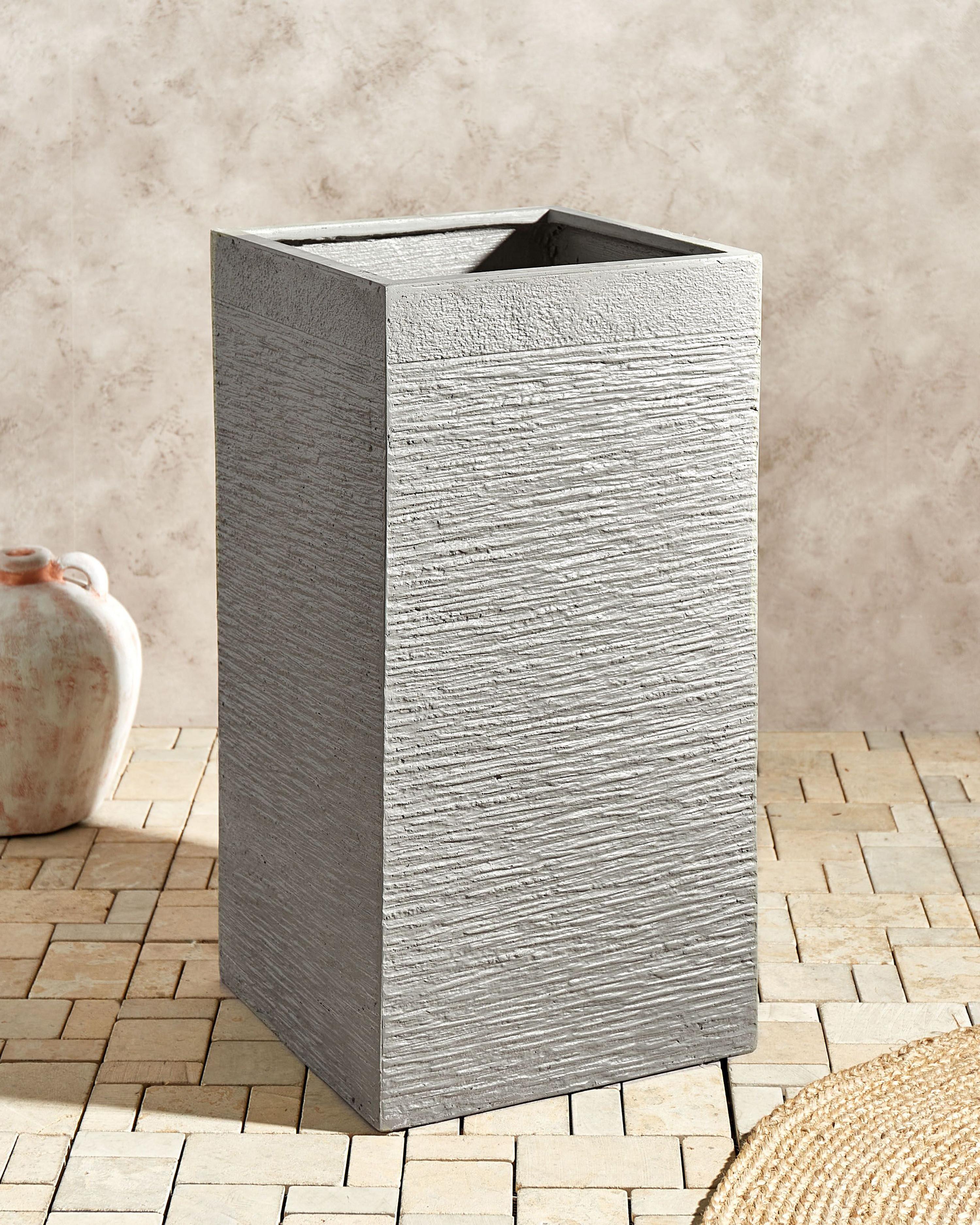 Bloempot DION 40 cm Lichtgrijs