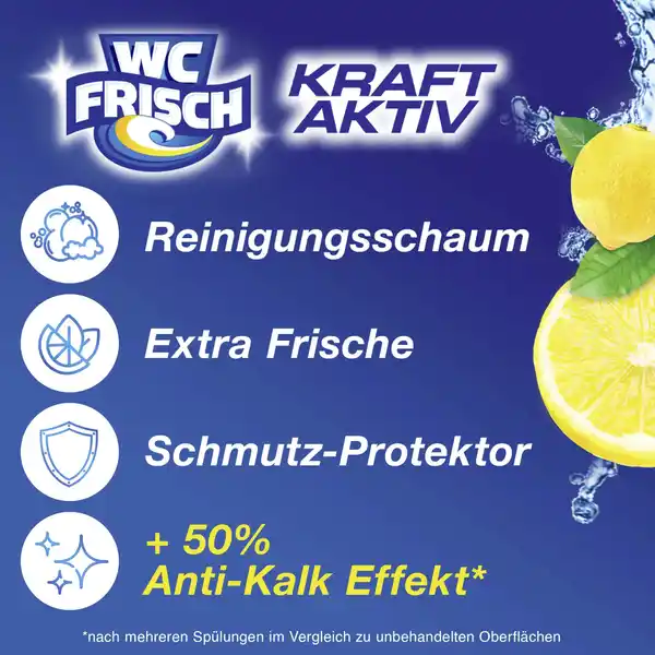 Kraft-Aktiv Duftspüler Lemon
