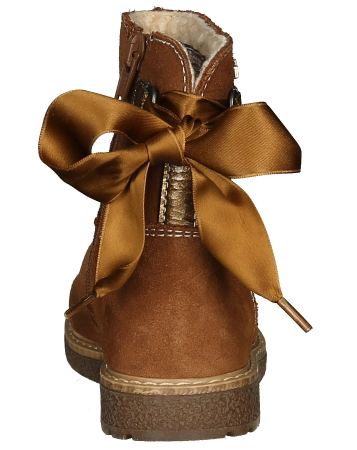 Winter-Boots GOLDBAND gefüttert in cognac