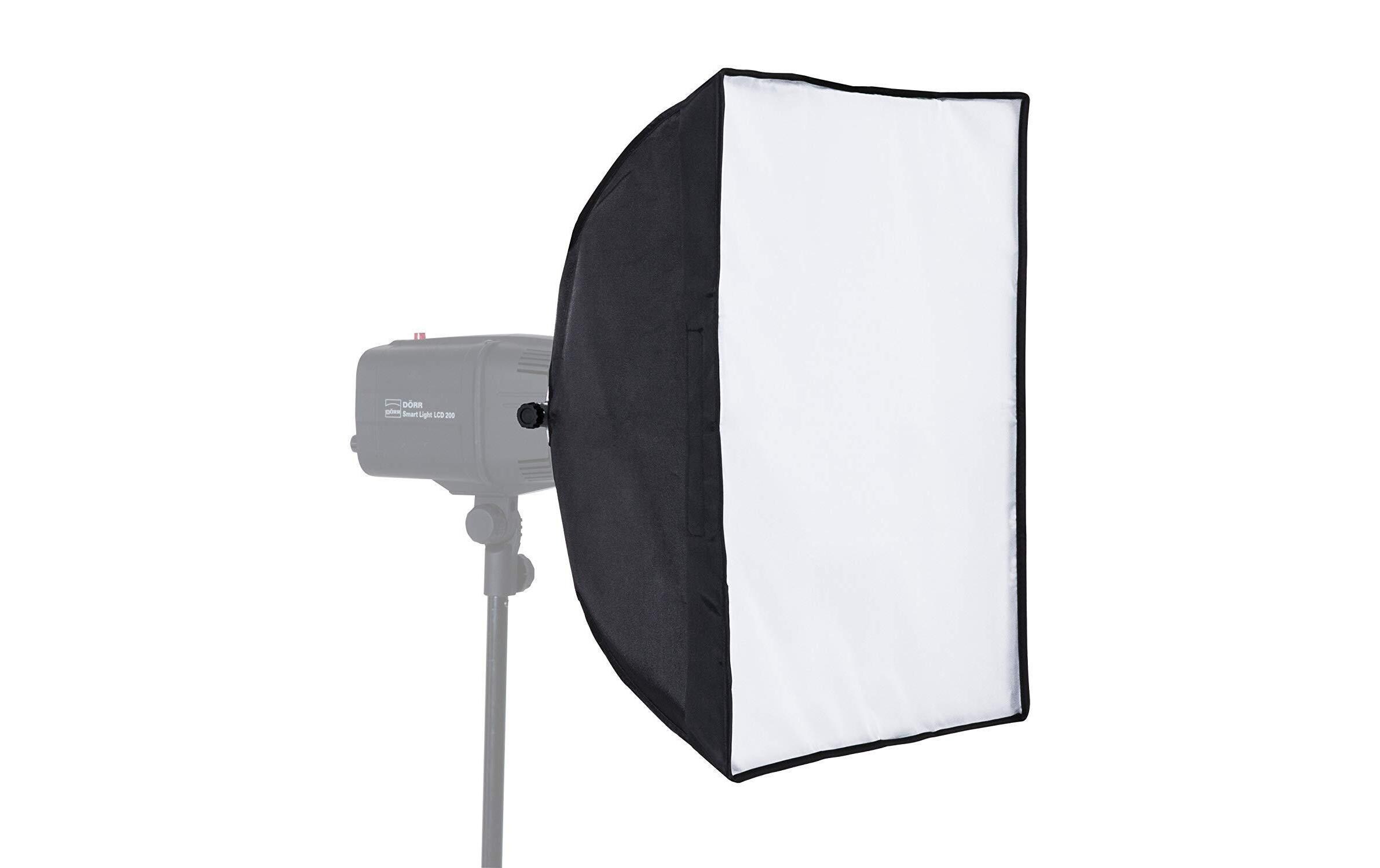 Softbox SLBL 45x45cmFür eine natürliche, gleichmässige Beleuchtung