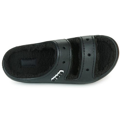 Crocs - CLASSIC COZZY SANDAL - Noir