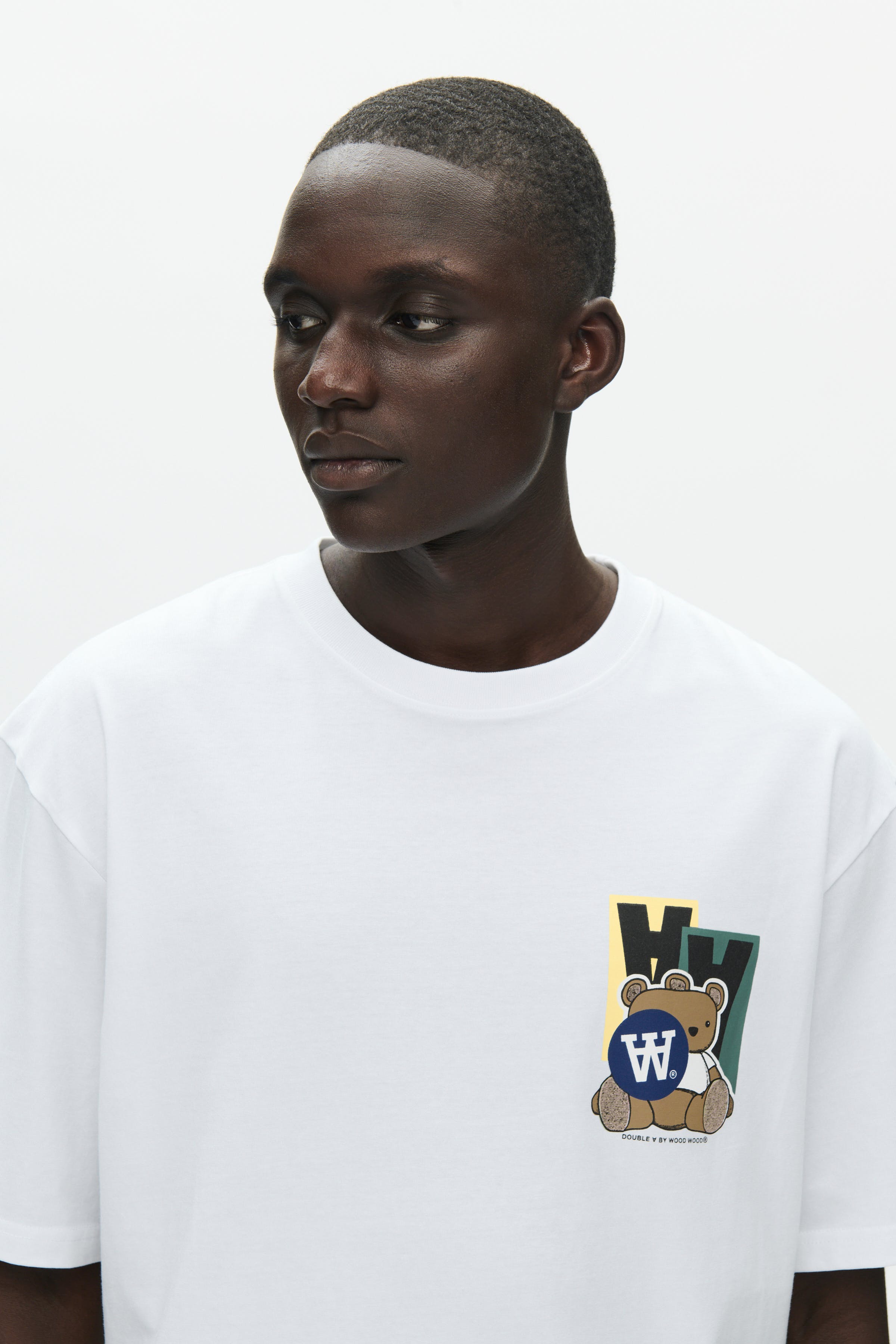 DOUBLE A BY W.W. MEN WWLiam T-shirt stickers