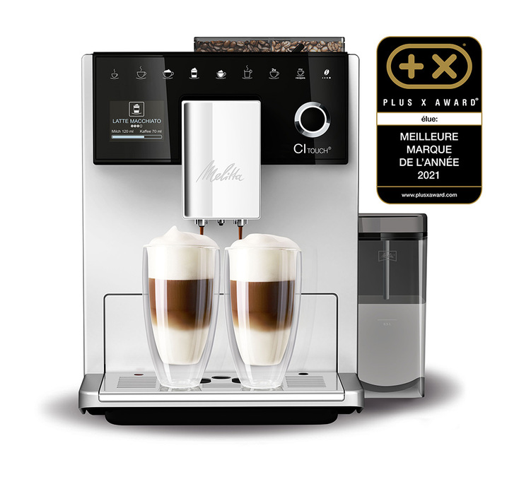 Melitta Caffeo CI-Touch Argent F630-101 Garantie 3 ans Coloris:Argent