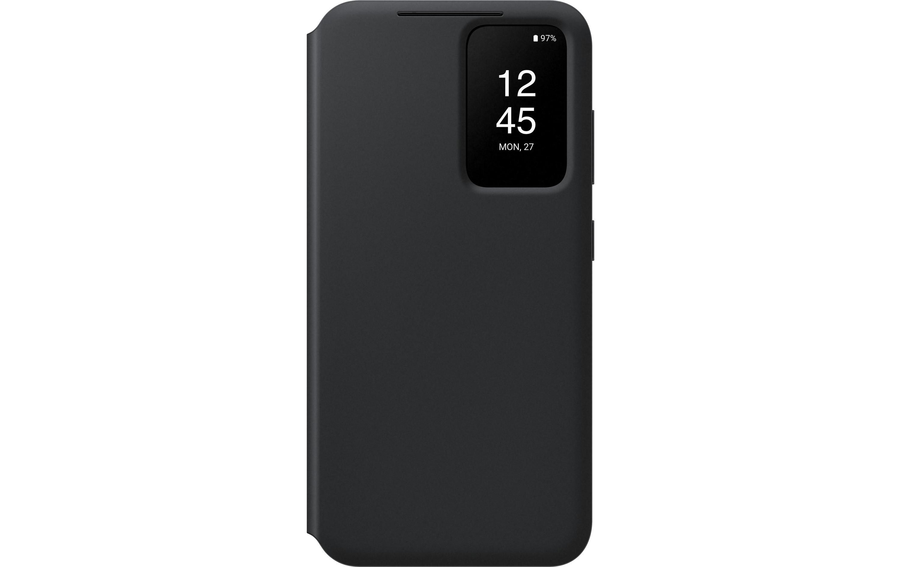 Book Cover Smart View Galaxy S23 SchwarzSchutzhülle mit Touch-Interface für das Samsung Galaxy S23