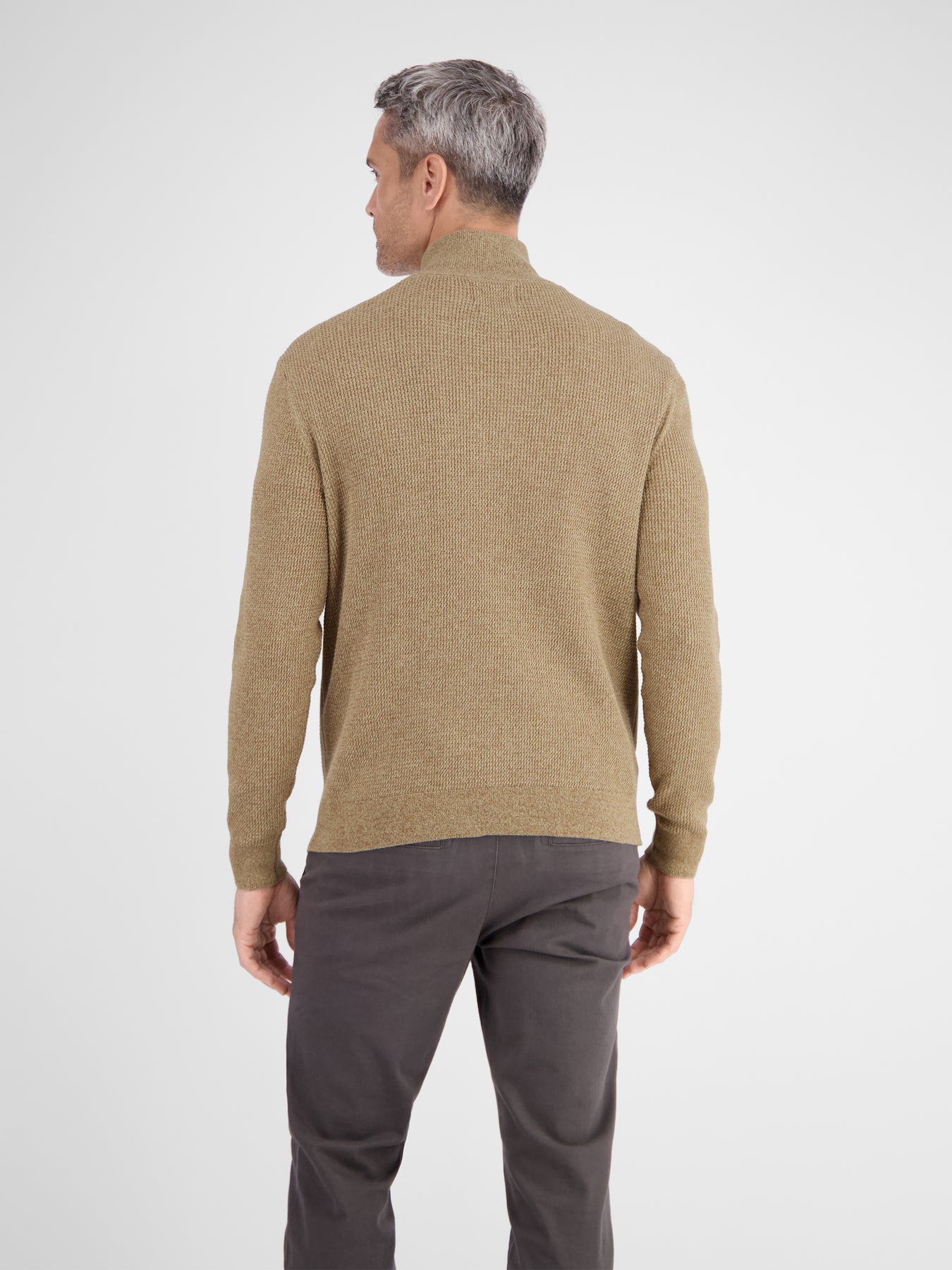 Herren Stricktroyer in Melange-Optik