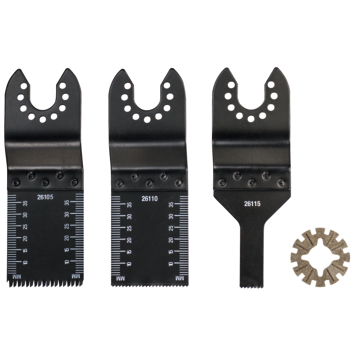 Irwin multitool zaagbladenset voor BLACK+DECKER en Bosch - 3-delig