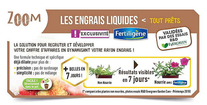 Engrais universel tout prêt Fertiligène 1L