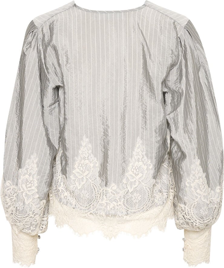 Karen by Simonsen KBPam Blouse Silver cloud