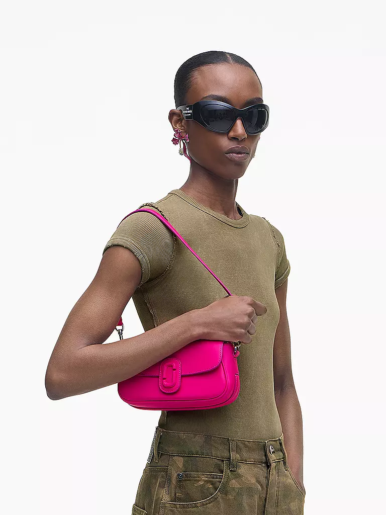 MARC JACOBS Ledertasche - Mini Bag THE CLOVER SHOULDERBAG pink