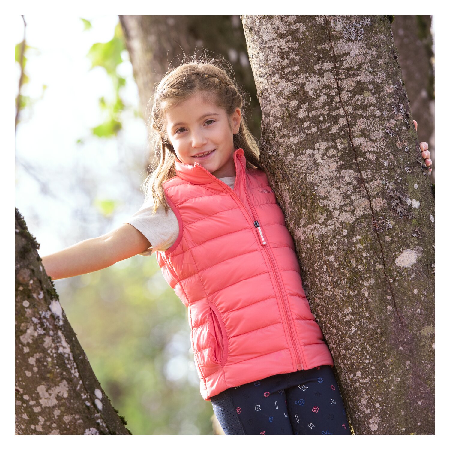 black forest kids Steppweste mit Stehkragen  - lollipop - 170-176