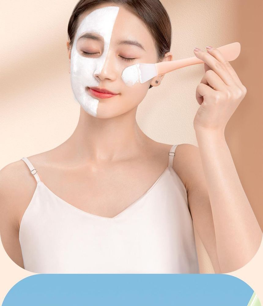 Worthbuy - Dubbelzijdige siliconen gezichtsmasker applicator / spatel