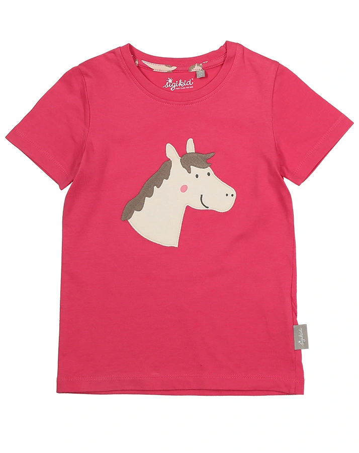 Schlafanzug PFERD kurz in pink
